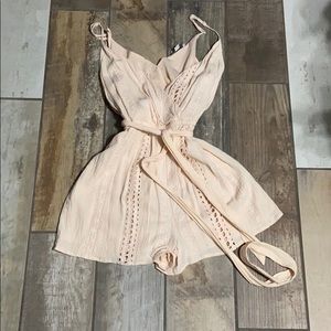 Peach Romper